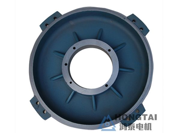 YBE2-355M-4电机端盖-铸铁-卧式平式-前后端盖-驱动端盖